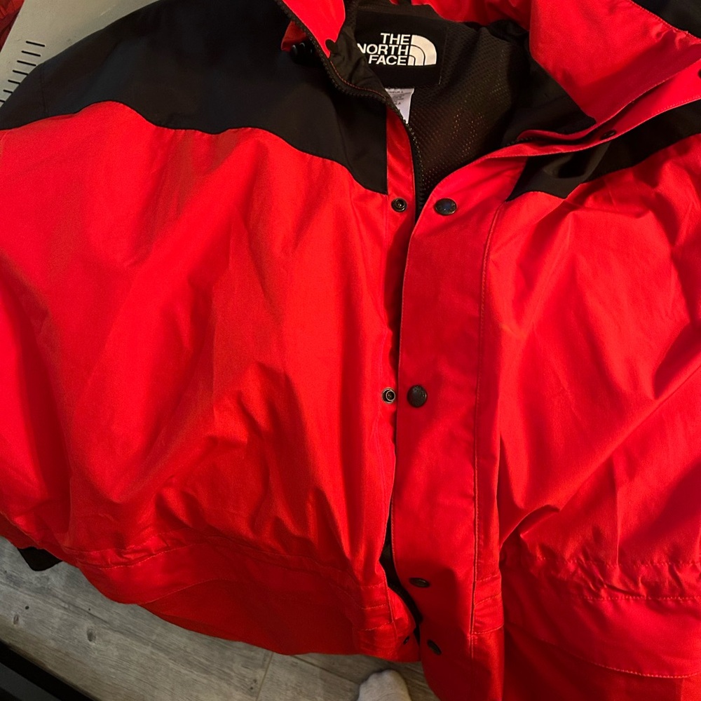 The North Face Red and Black Jacket